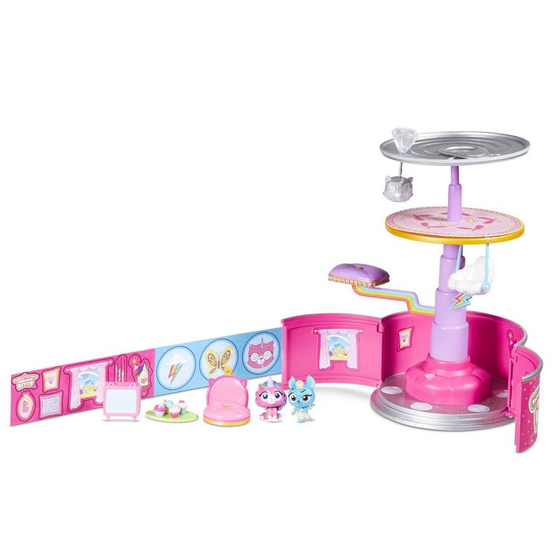 Rainbow Butterfly Unicorn Kitty 9 Lives Surprise Playset