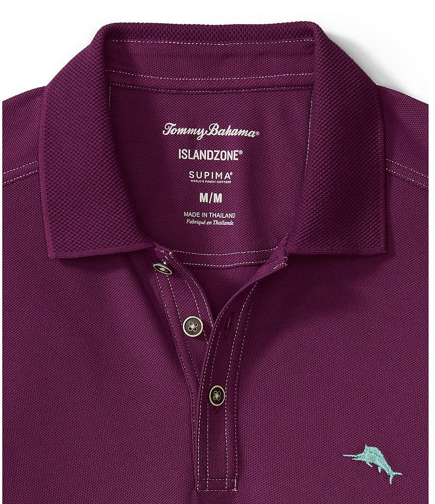 Tommy Bahama Big & Tall IslandZone Emfielder 2.0 Long-Sleeve Recycled Materials Polo Shirt