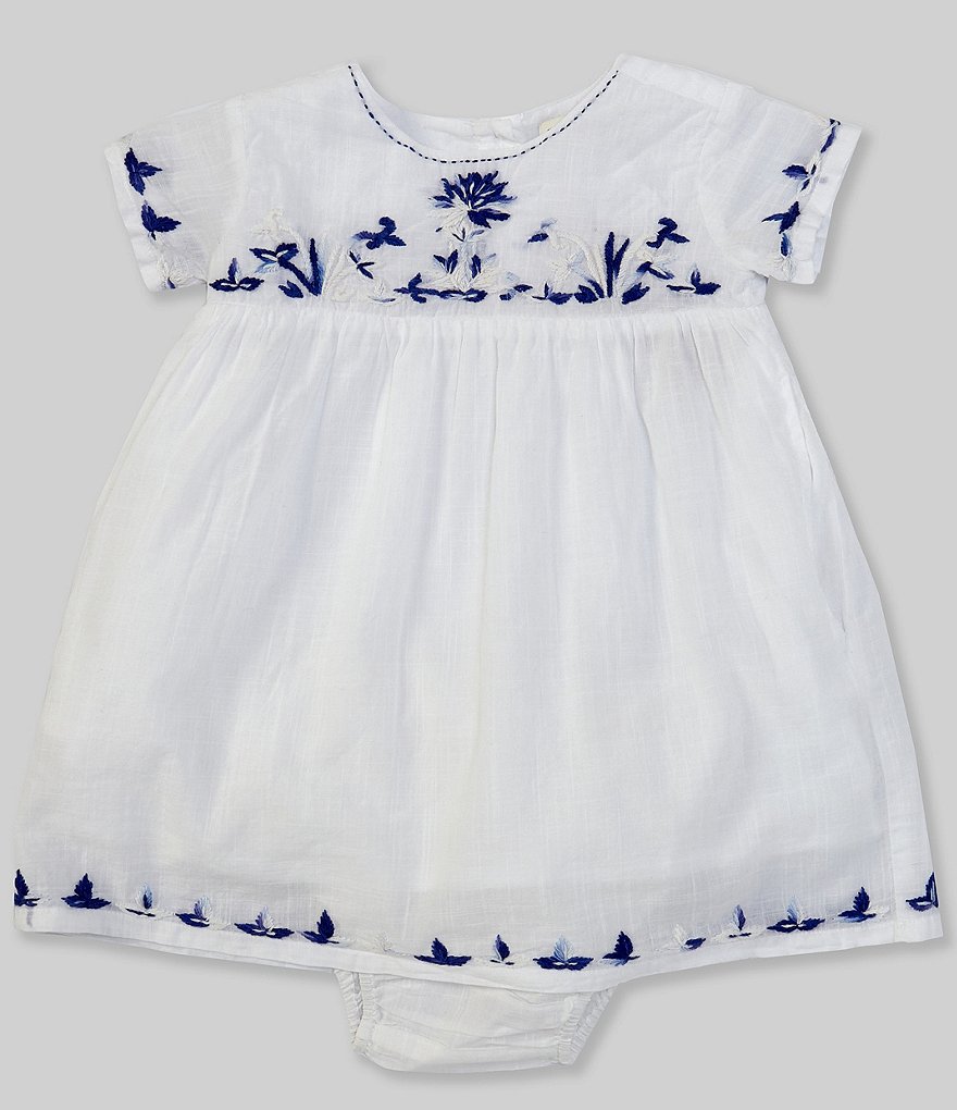 Roller Rabbit Baby Girls 12 Months-24 months Cap Sleeves Colette A-Line Dress