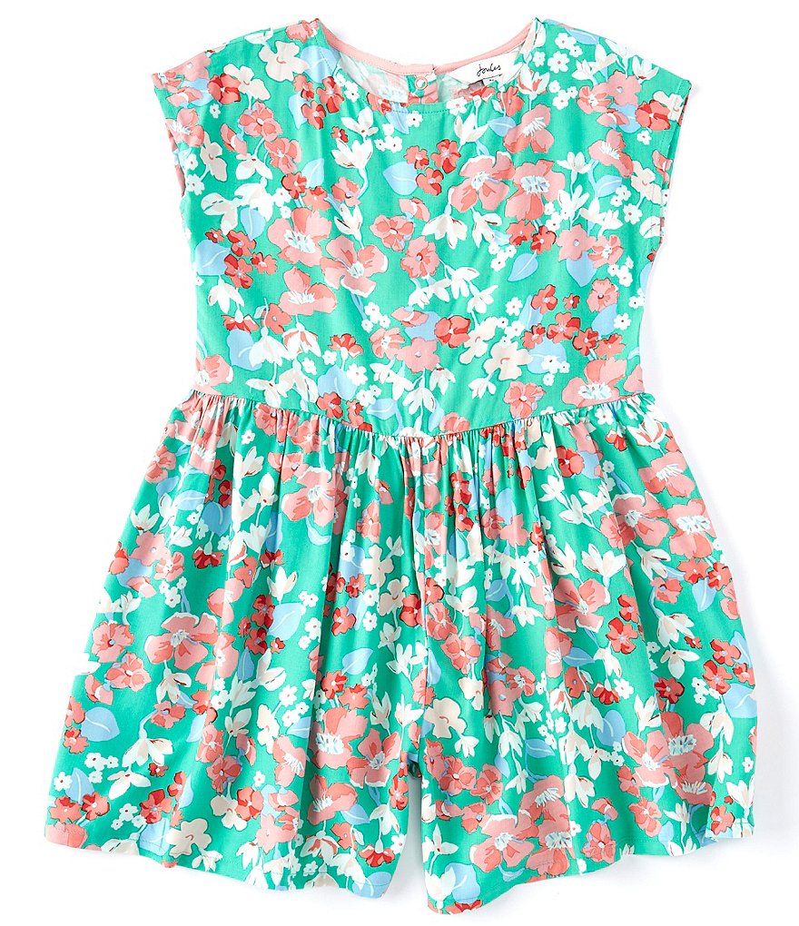 Joules Little/Big Girls 2-12 Danya Floral Romper