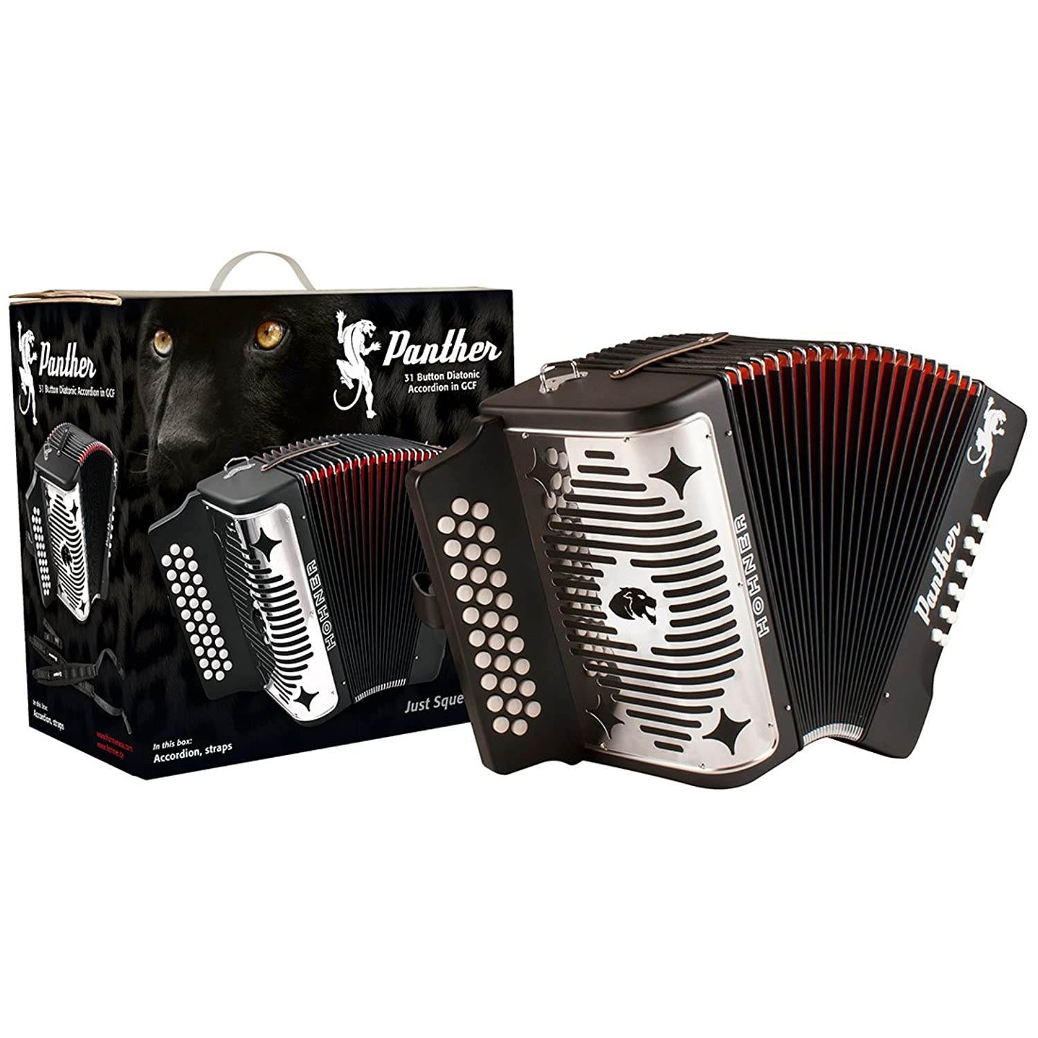 Hohner Accordion, 12&rdquo; x 7.5&rdquo; (3100FB)