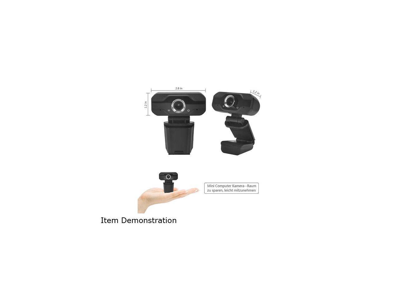 SA TOLEAP Pvr006 WebCam for PC,1080P Full HD Web Camera With Microphone for Desktop Mac Smart TV,with USB Plug,Compatible for Win10/8/8.1/7/XP Linux for Skype, Streaming, Teleconference, Video Chat