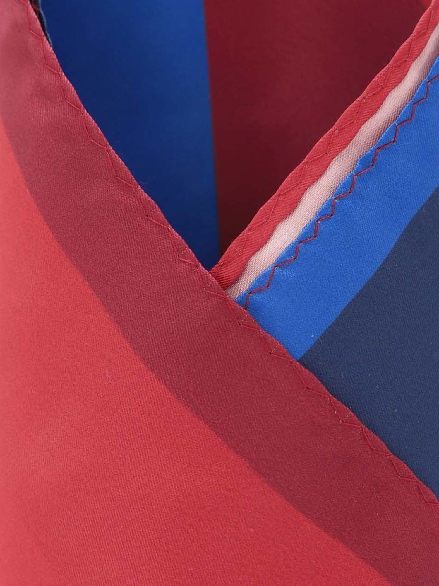 CHOKORE Brown and Yellow Plaid Pocket Square