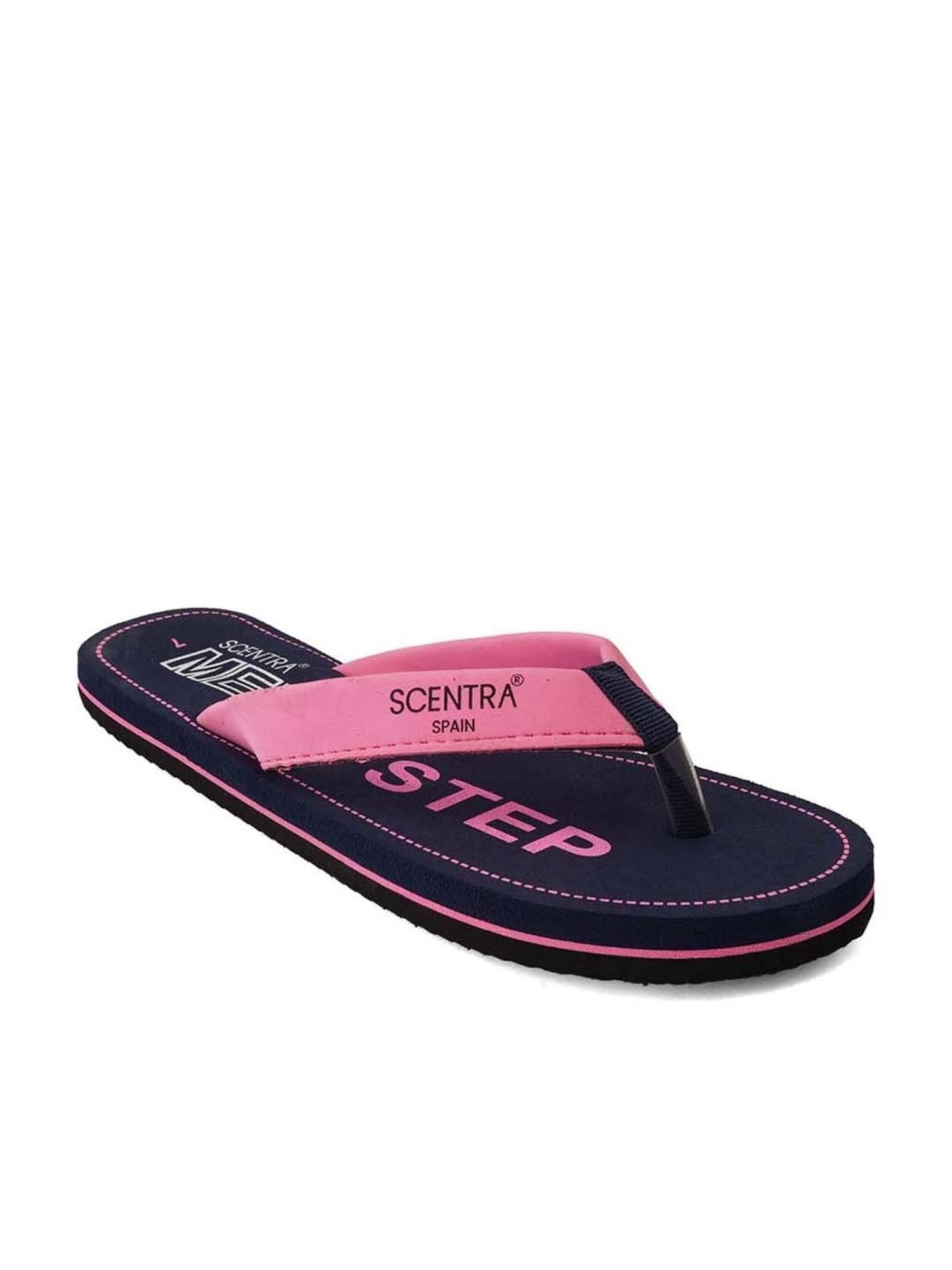 Scentra Women's Pink Flip Flops