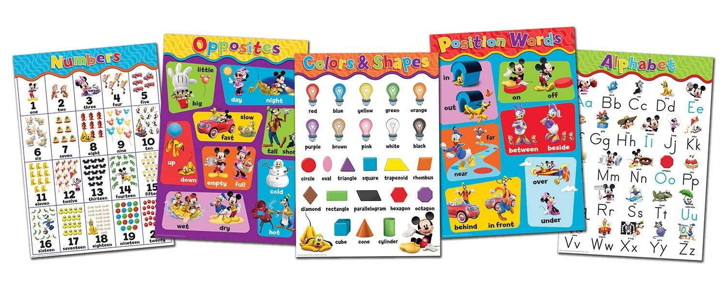 Eureka Mickey Mouse Clubhouse Beginning Concepts Bulletin Board Sets (847533)