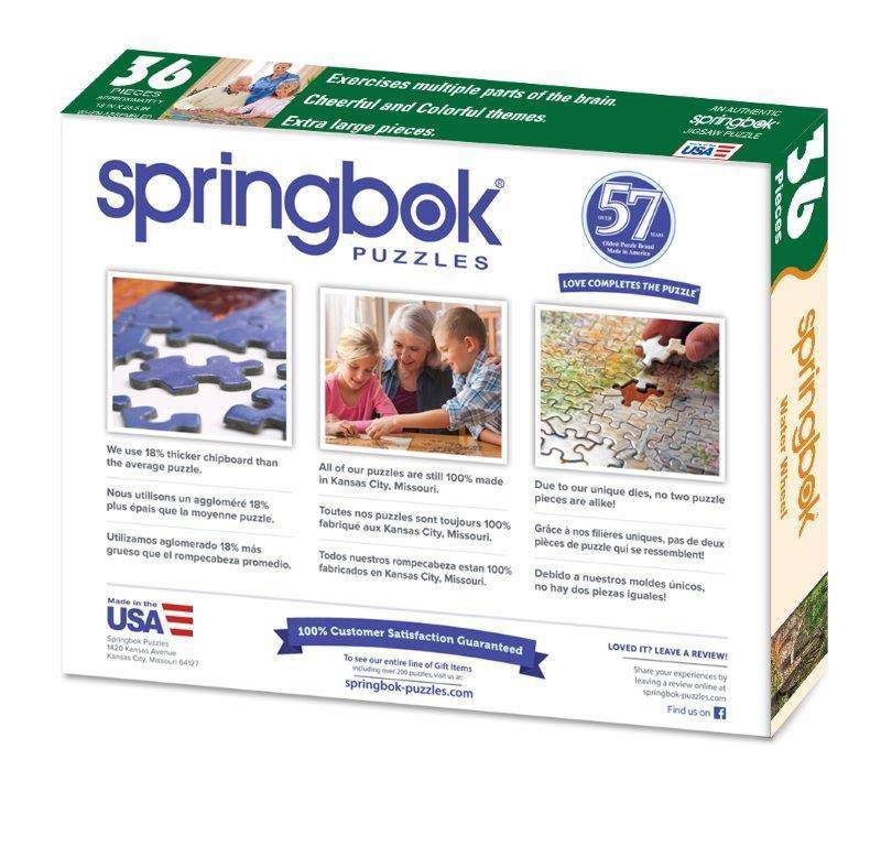 Springbok Water Wheel Jigsaw Puzzle 36pc