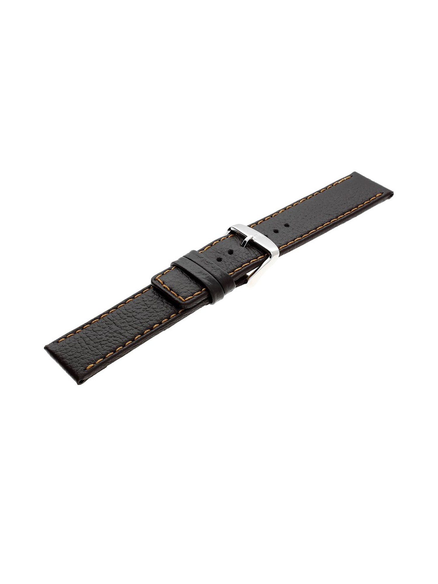 Titan 24 mm Tan Genuine Leather Strap for Men