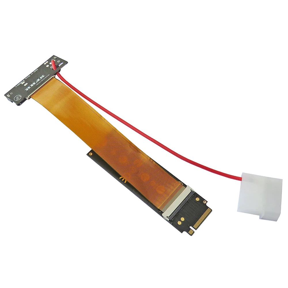 U.2 Interface U.2 to M.2 NVMe NGFF Key M key-M M2 Adapter Riser Card Converter FPC Extender Cable For 2.5" NVMe U.2 SFF-8639 SSD