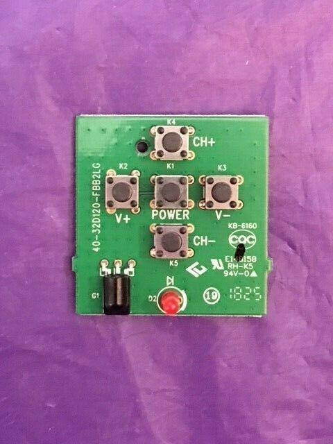 SEIKI SC-32HK860N POWER BUTTON/IR SENSOR 40-32D120-FBB2LG