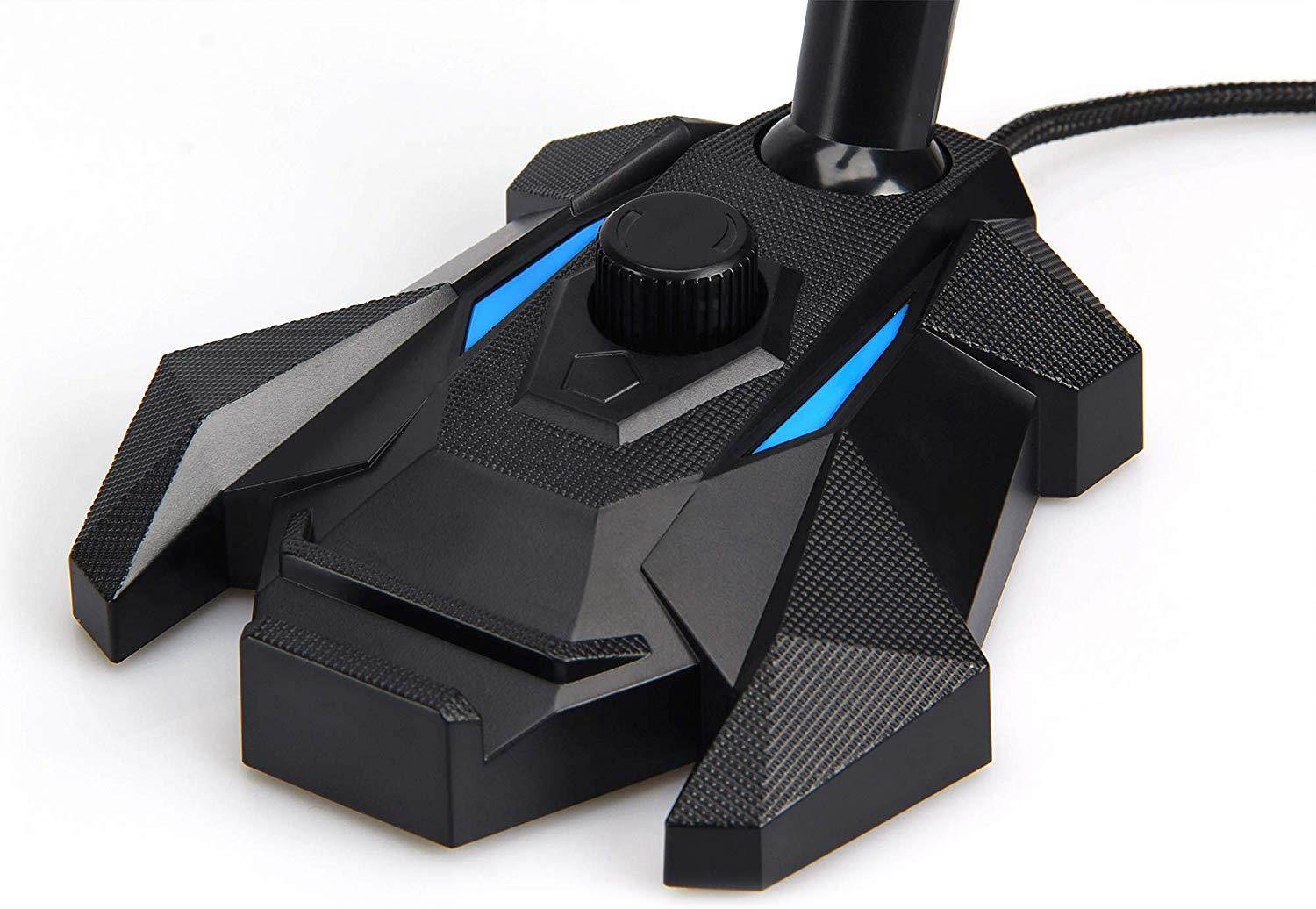 AmazonBasics USB Gaming Microphone, Blue