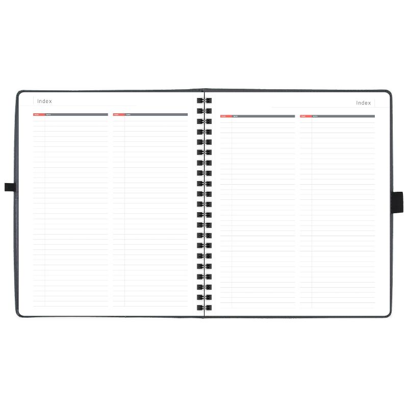 Professional Spiral Subject Notebook Wirebound - Gray - AT - A - GLANCE