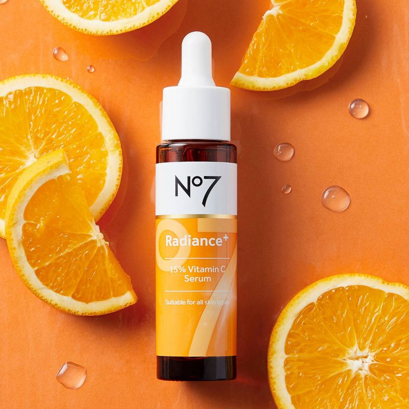 No7 Radiance+ 15% Vitamin C Serum - 1 fl oz