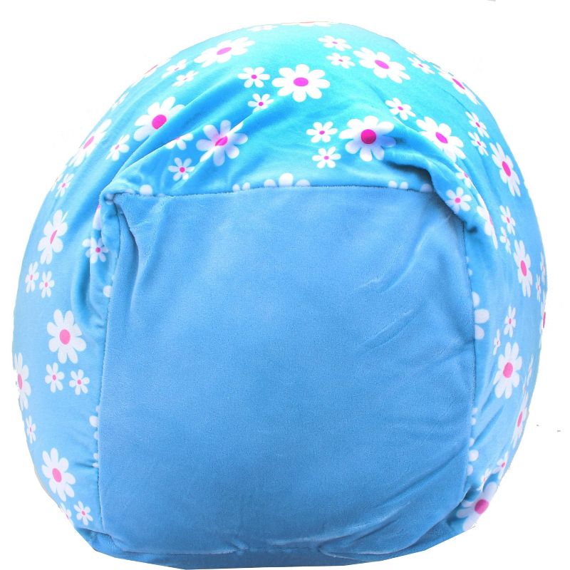 MMG Brands Moosh-Moosh 10 Inch Square Patterned Plush - Maisie the Blue Cat