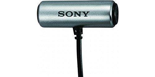 Sony ECMCS3 Clip Style Omnidirectional Stereo Microphone, Silver (