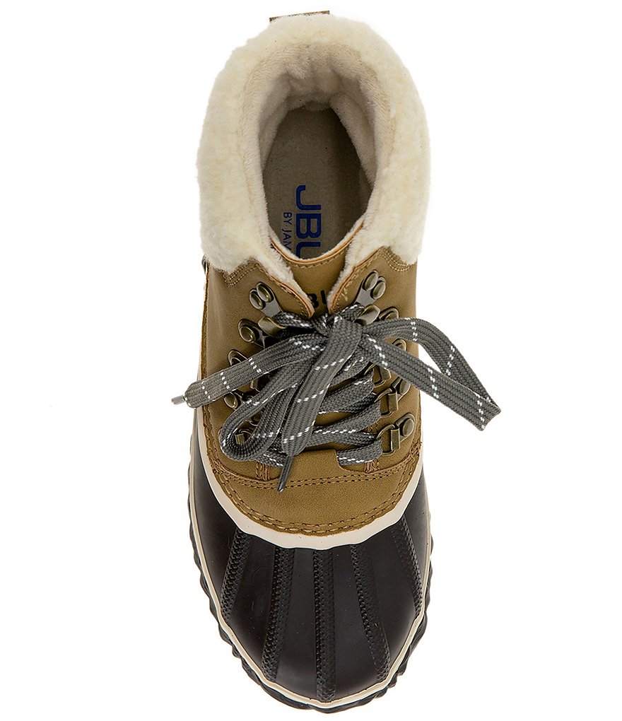 JBU by Jambu Alison Waterproof Faux Fur Lined Lace-Up Booties