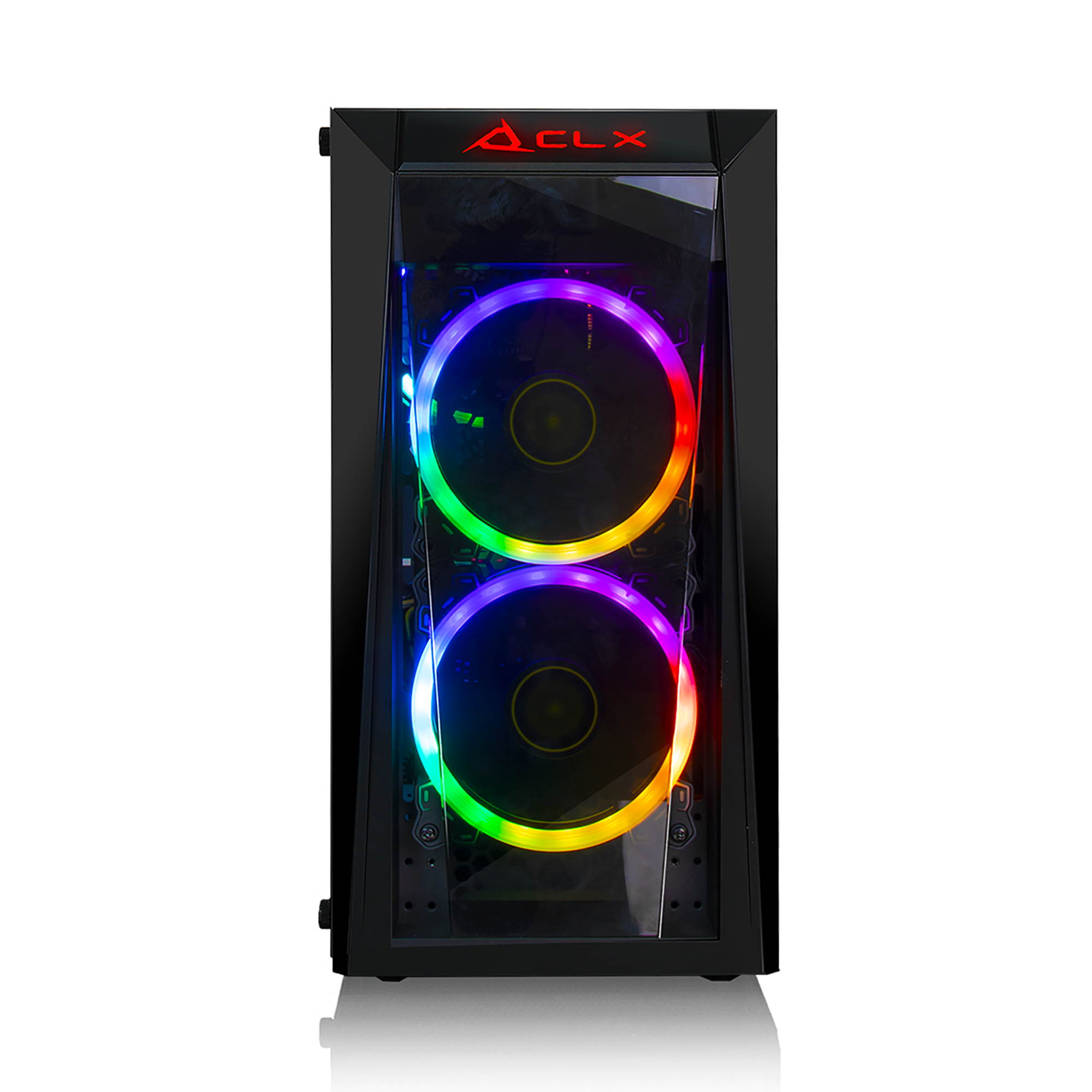 CLX SET Gaming Desktop - AMD Ryzen 7 3700X Processor, 16GB DDR4 Memory, NVIDIA GeForce RTX 3080 Graphics, 240 GB SSD, 2 TB HDD, WiFi, Windows 10 Home 64-bit