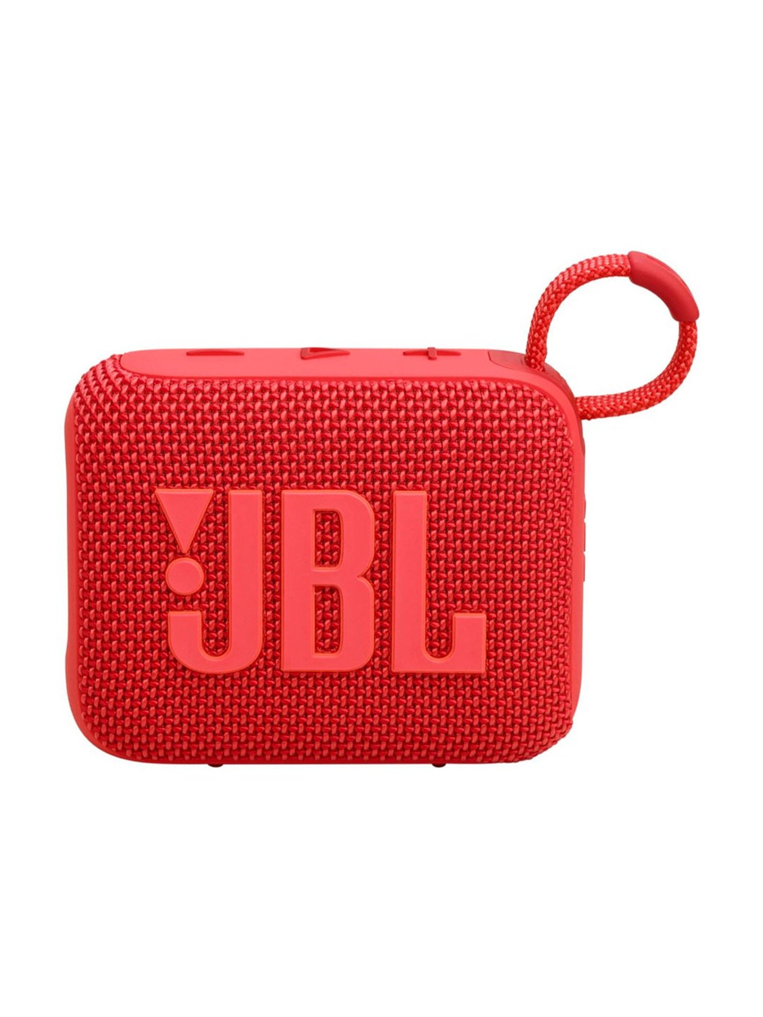 JBL Go 4, Wireless Ultra Portable Bluetooth Speaker with Pro Sound, Water & Dust Proof (Red)