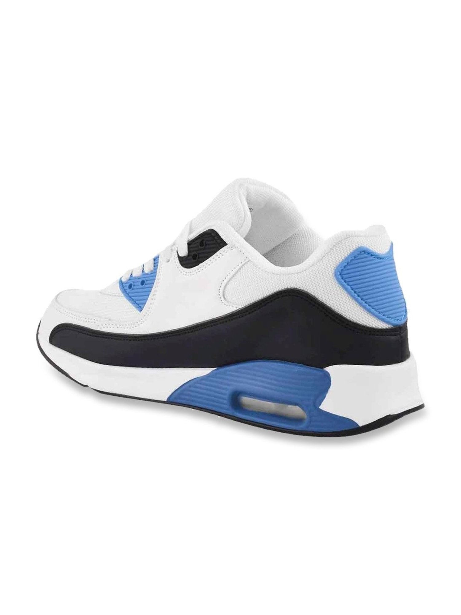 The White Pole Men's Blue Casual Sneakers