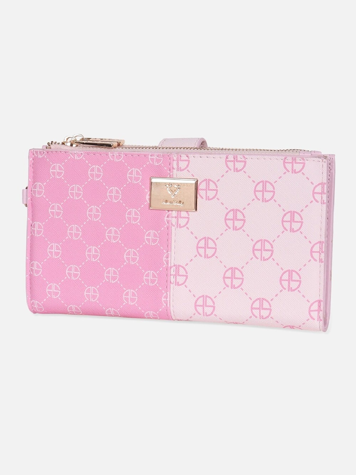 Allen Solly Pink Printed Bi-Fold Wallet for women