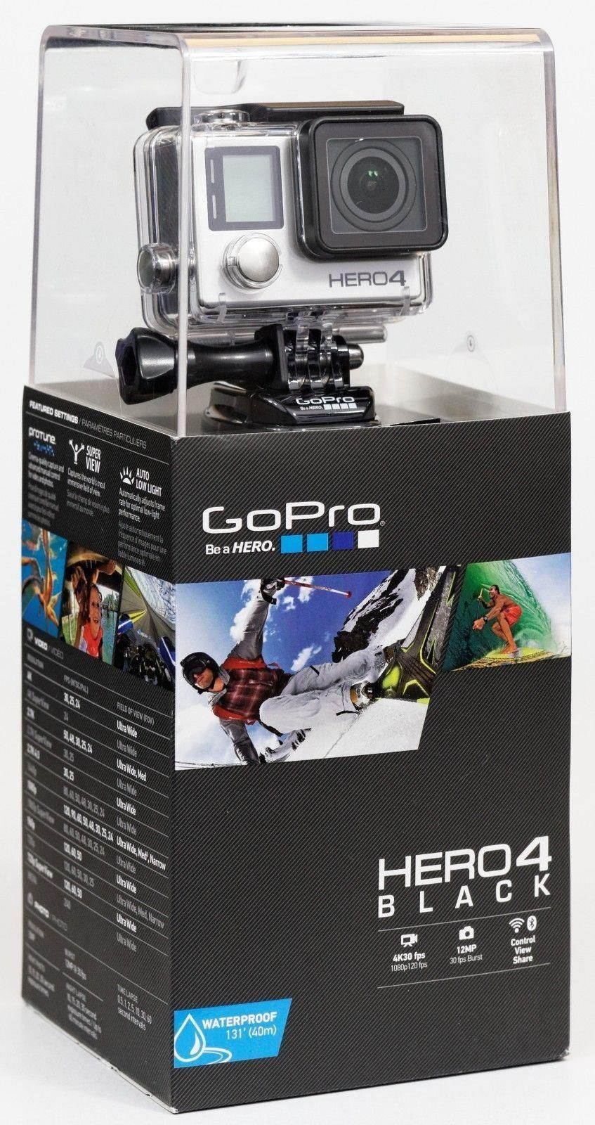 GoPro Hero 4 Black Surf Camera, 4K Ultra HD Video #CHDSX-401