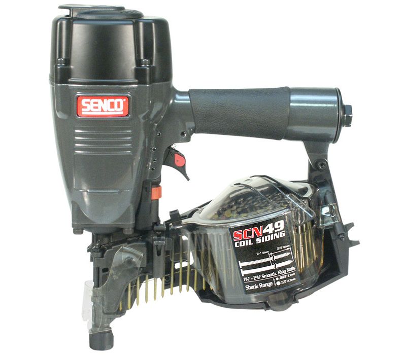 SENCO SCN49 ProSeries 15 Degree 2-1/2 in. Full Round Head Coil Siding Nailer