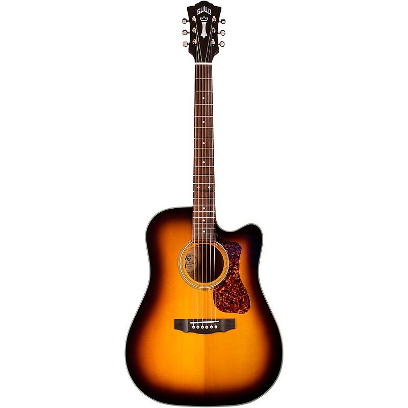 Guild D-140CE Westerly Collection Dreadnought Acoustic-Electric Guitar Antique Burst