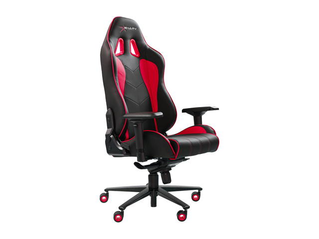 EWin Gaming and Office Chair CPB Champion Series Ergonomic Chair With Pillows (Black and Red)