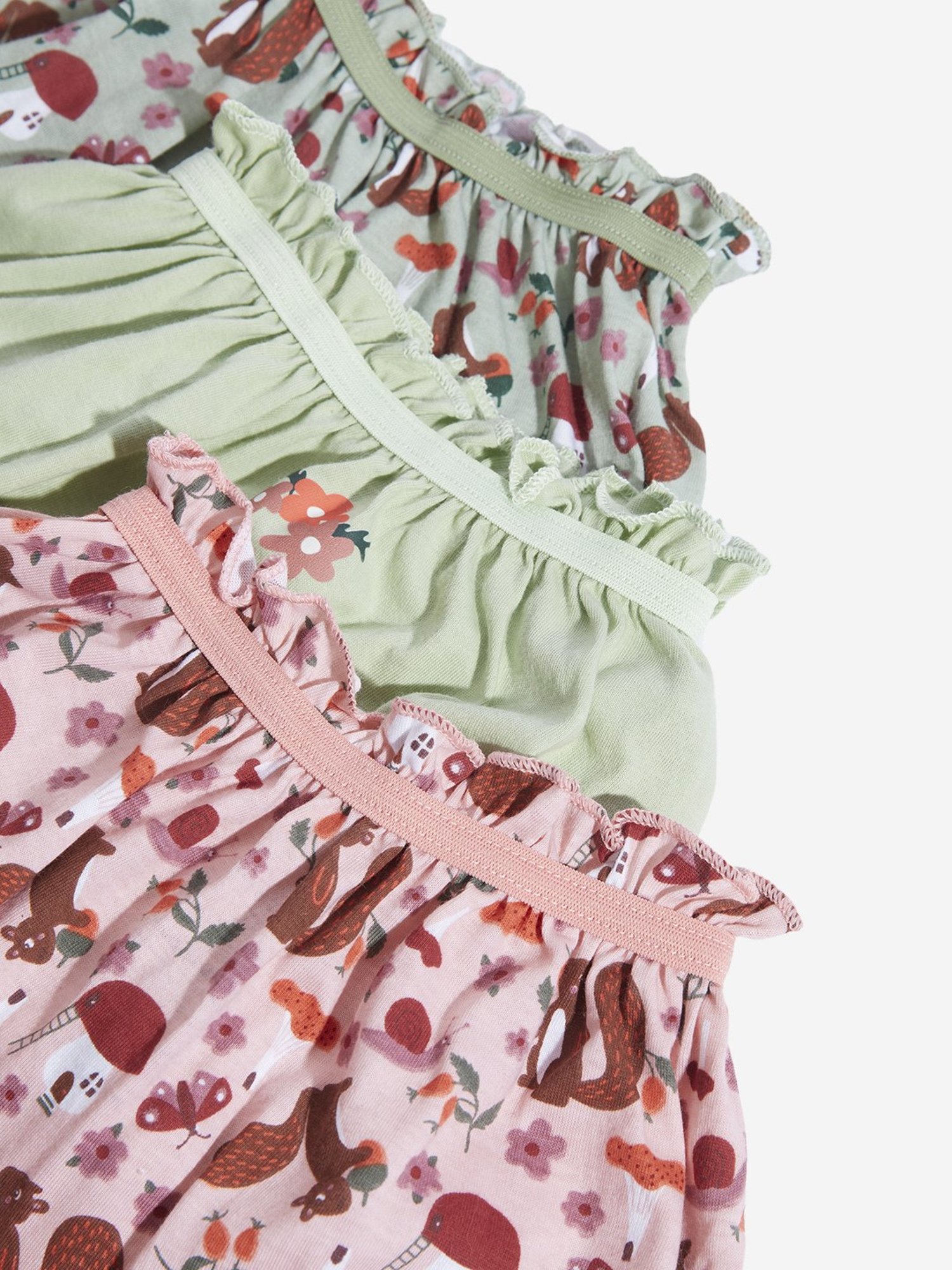 HOP Kids by Westside Multicolour Printed Bloomers - Pack of 3