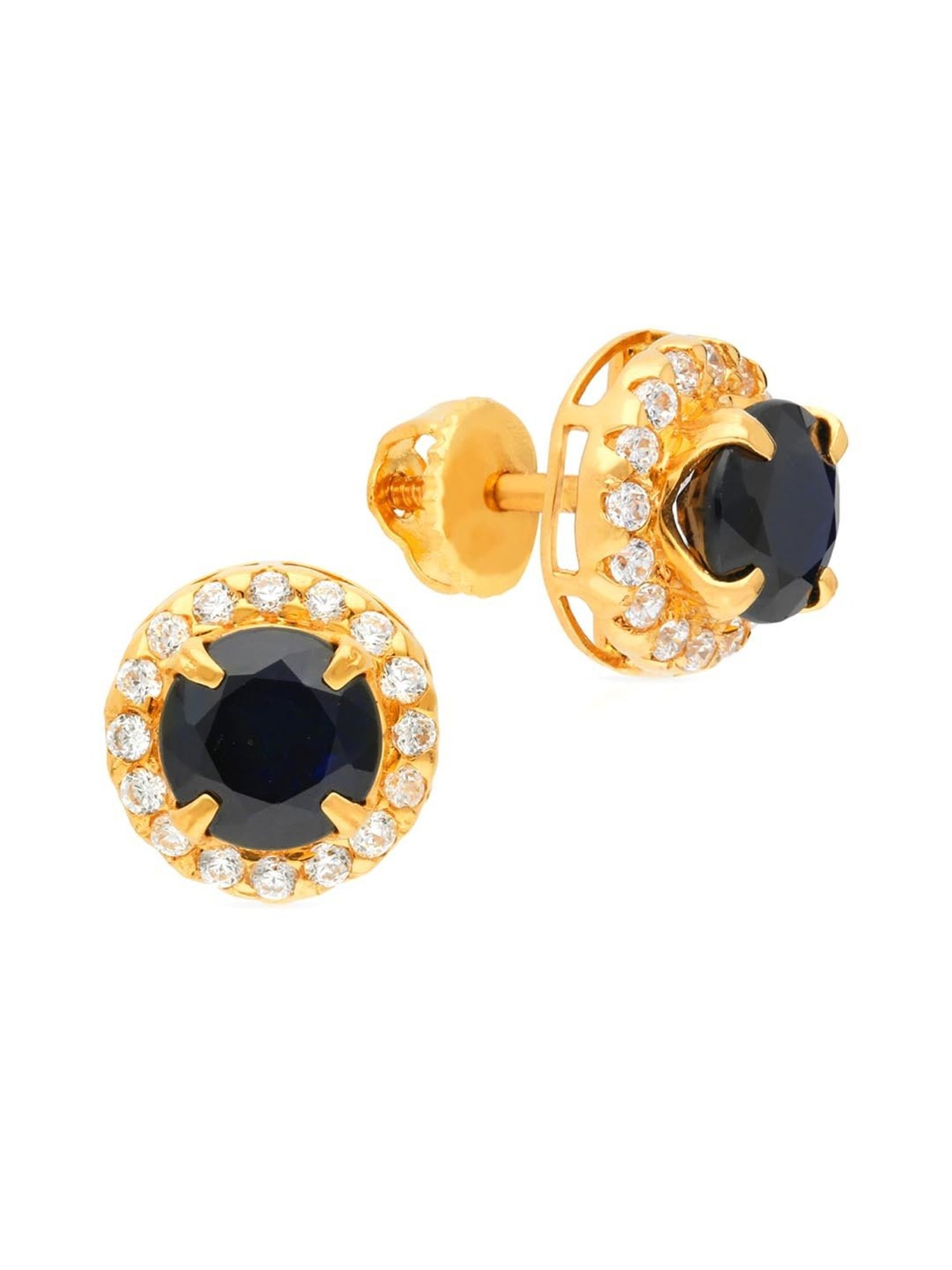 Malabar Gold and Diamonds 22k Gold Earrings for Women