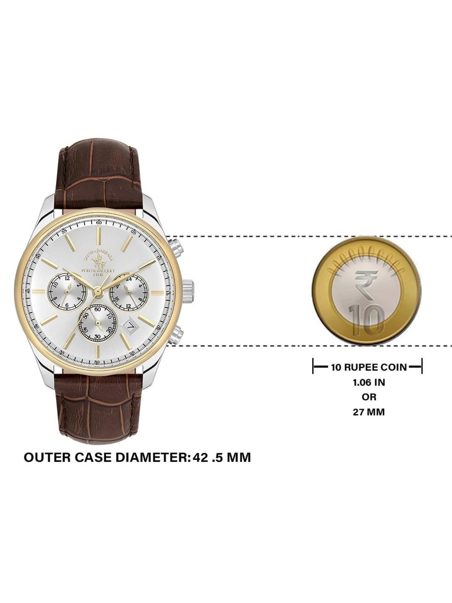 Santa Barbara Polo & Racquet Club SB.1.10581-4 Analog Watch for Men