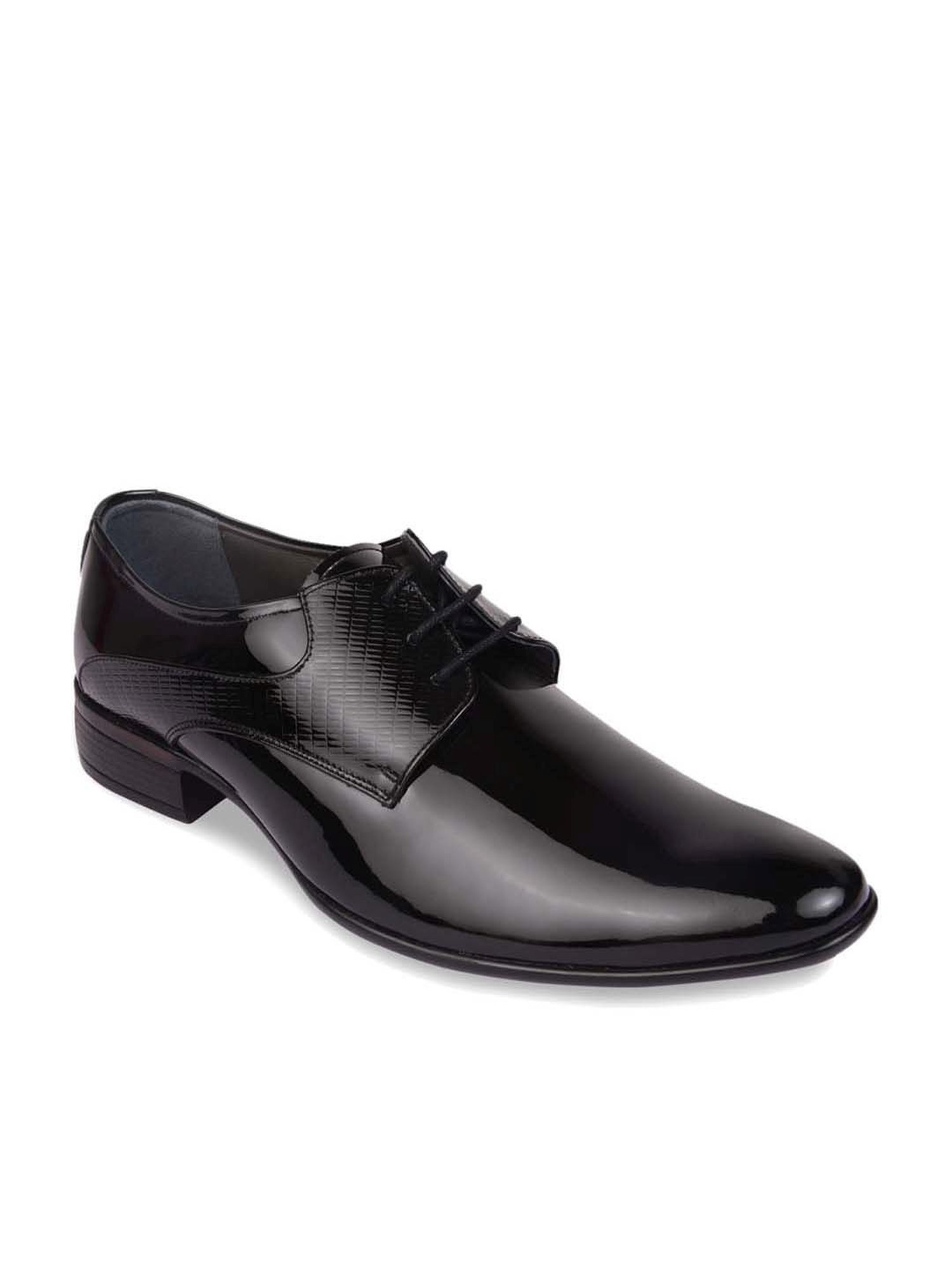 Regal Men's Black Derby Shoes