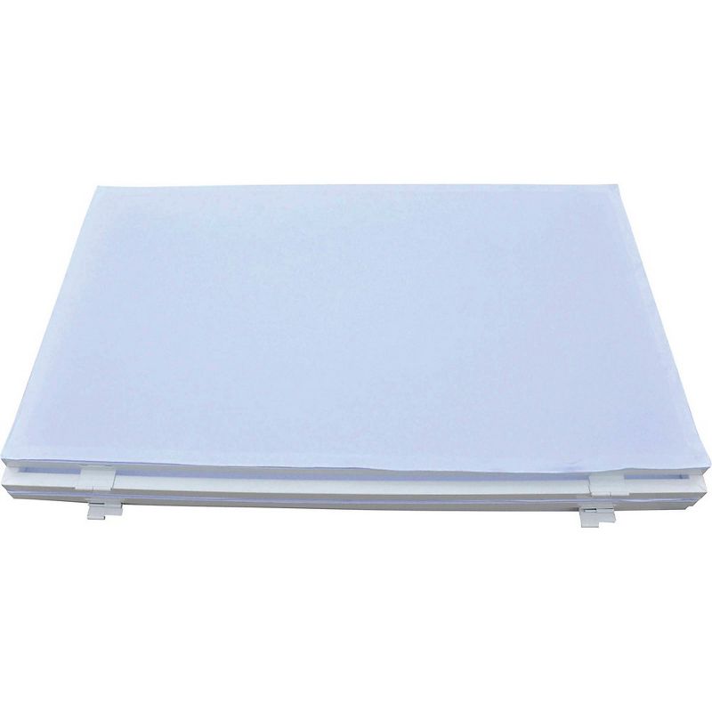 Novopro DJS1 Mobile DJ Facade with Carrying Bag (White)