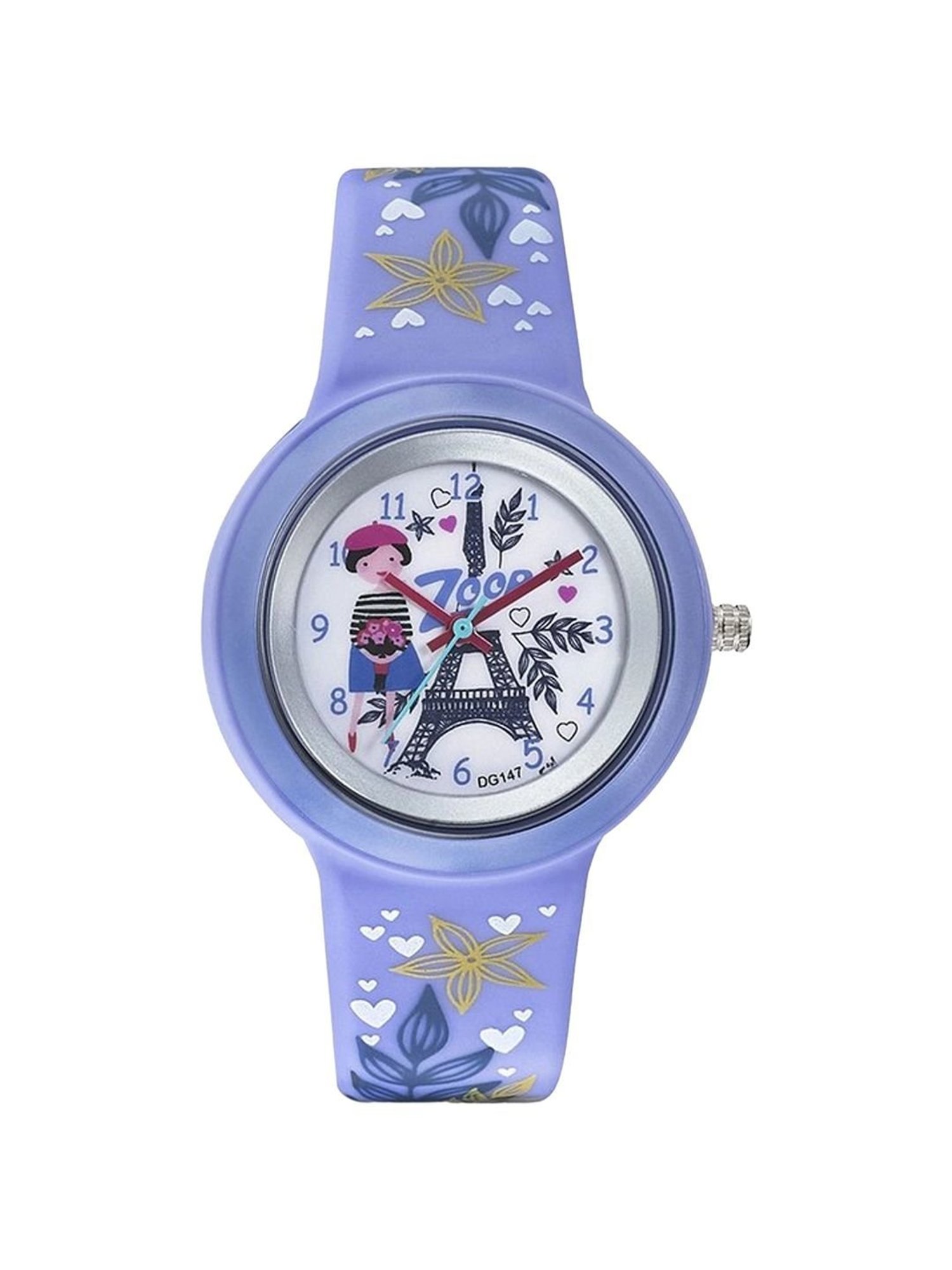 Zoop NS26006PP02W Travel Analog Watch for Kids