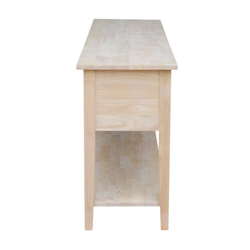 Concepts TV Stand Unfinished 72" - International Concepts