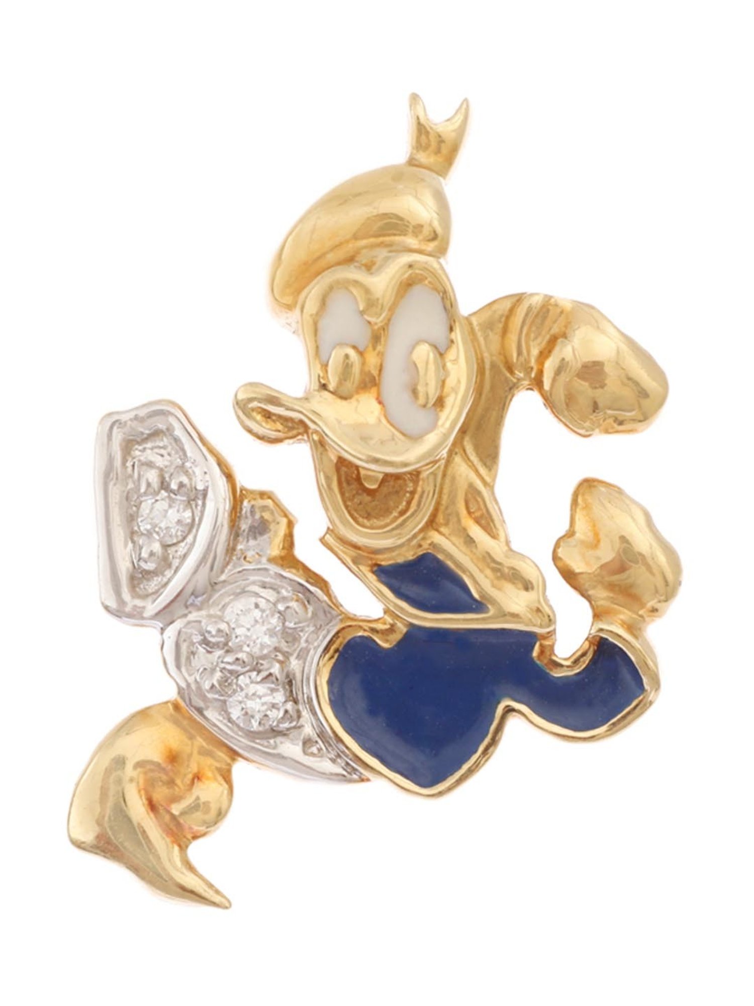 CKC 18k Gold & Diamond Earrings for Women