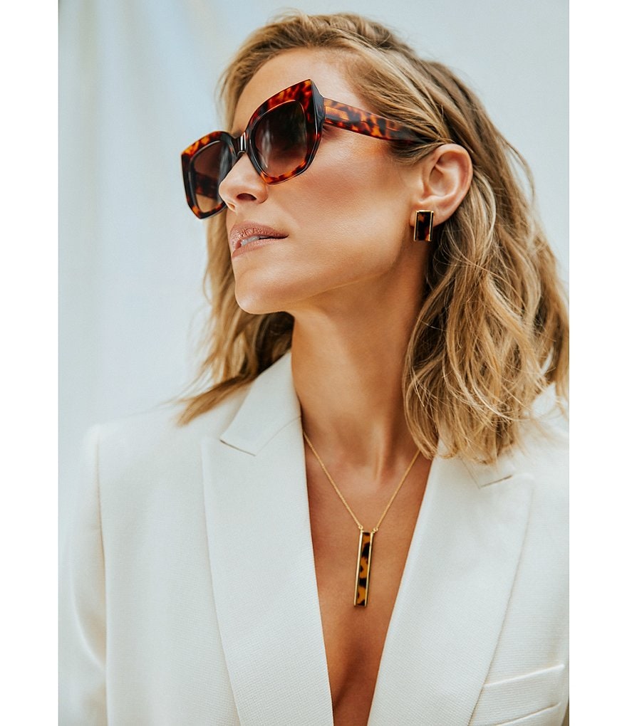 DIFF Eyewear Uncommon James x DIFF Retro Sunglasses