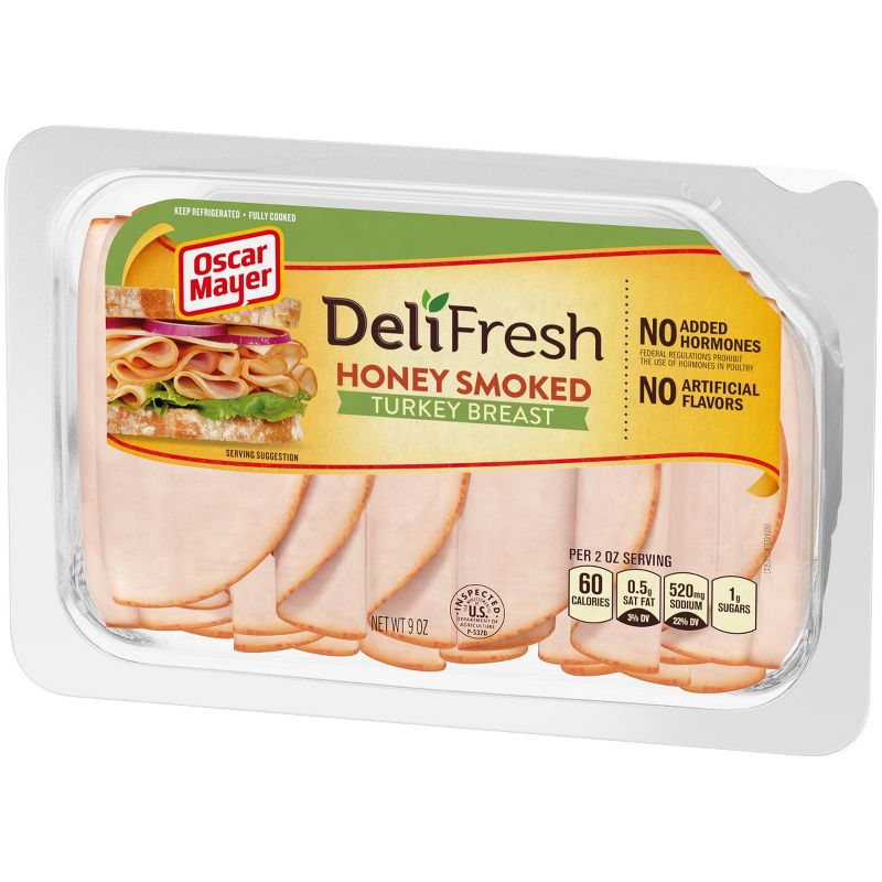 Oscar Mayer Deli Fresh Honey Smoked Turkey Breast - 9oz