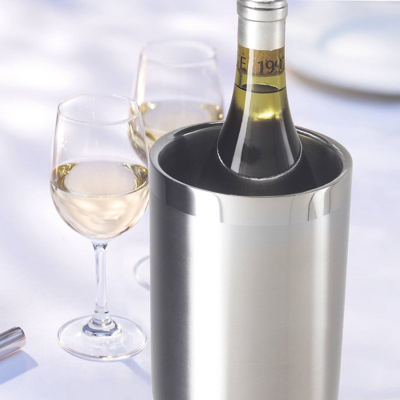 Stainless Steel Double Wall Wine Cooler - Oggi