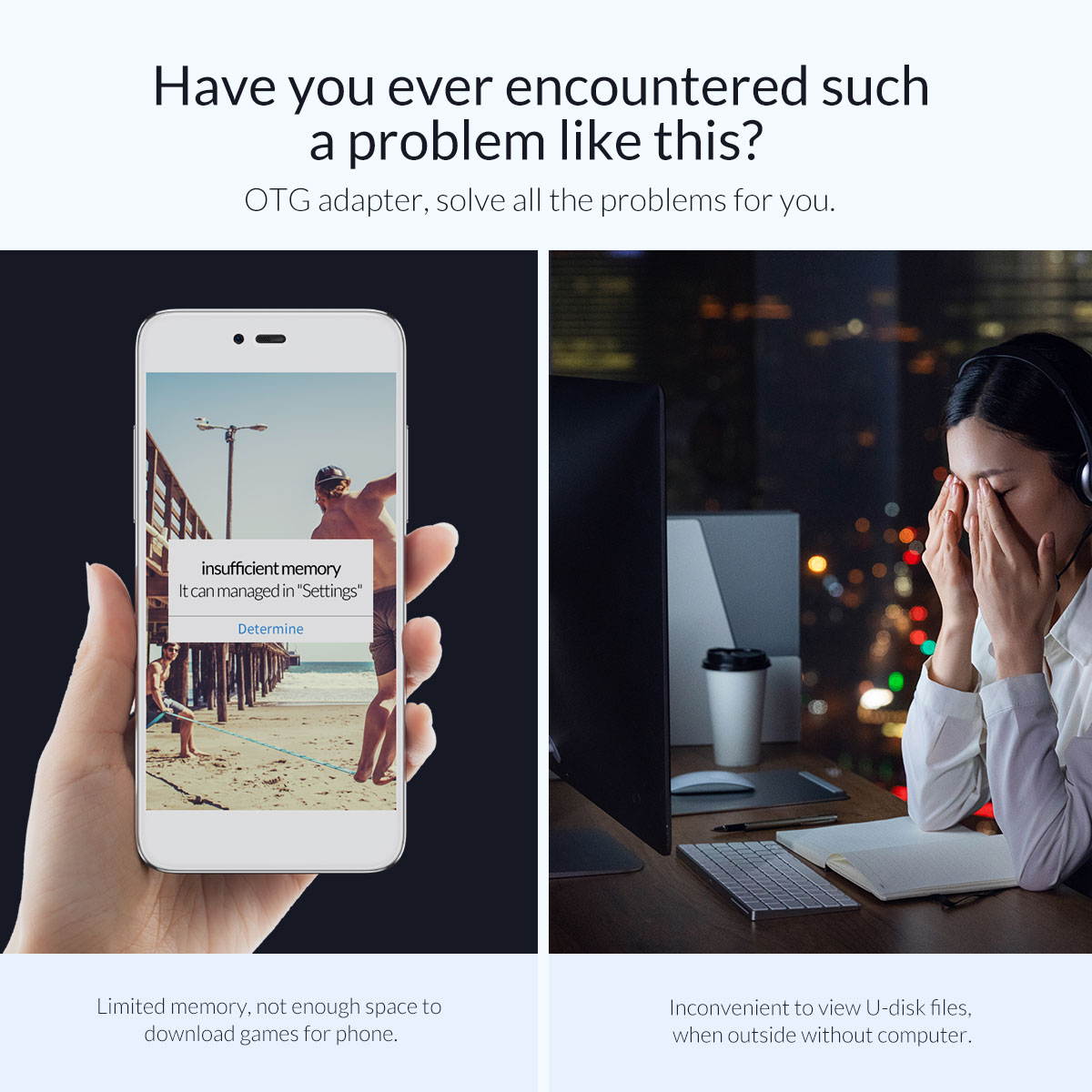 ORICO  Micro USB 3.0 OTG Adapter, Micro B Male to USB A Female On The Go Converter for Android Google Nexus Samsung Galaxy Note HTC LG mobile phones