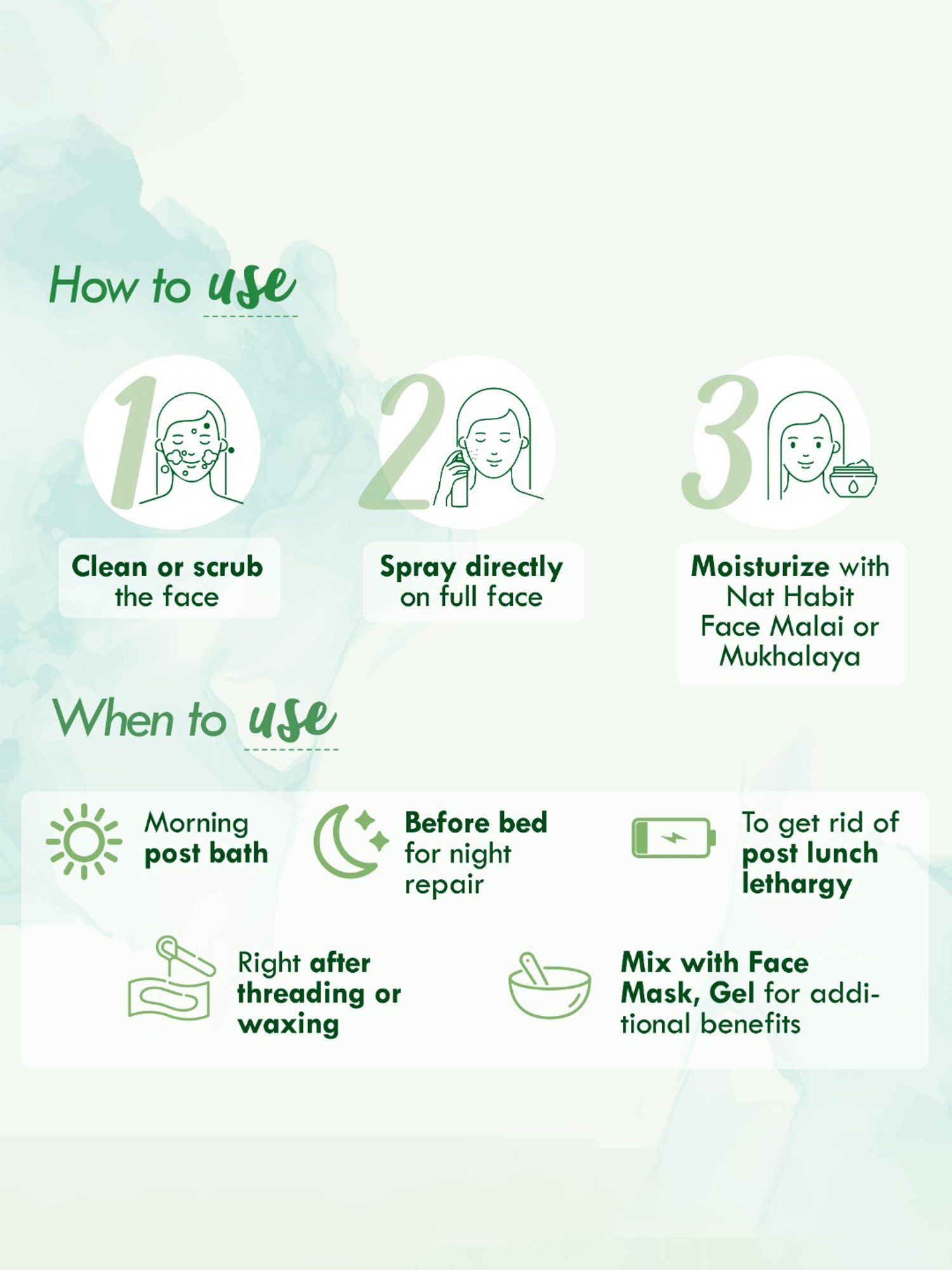 Nat Habit Mogra Fresh Distilled Floral Jal - Pack of 3