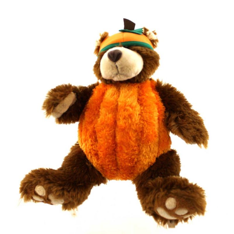 Boyds Bears Plush 16.0" Bubba Punkinbelly Autumn Toy Tested Bear  -  Decorative Figurines