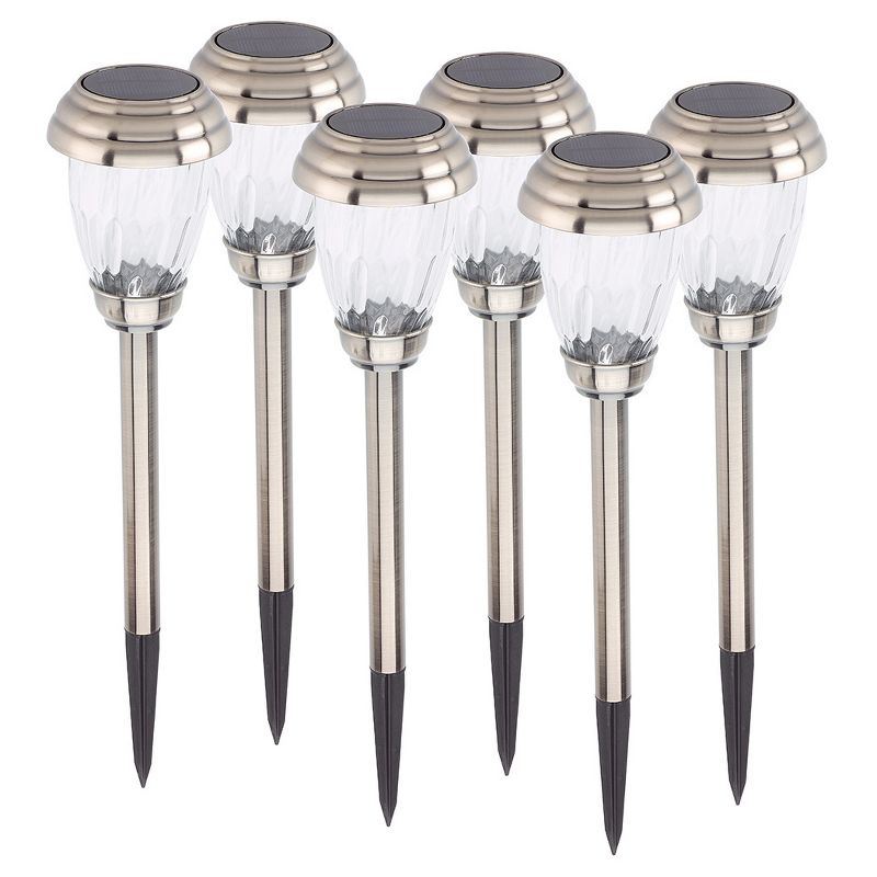 Smart Living Charleston Pewter Finish Pathway LED Lights