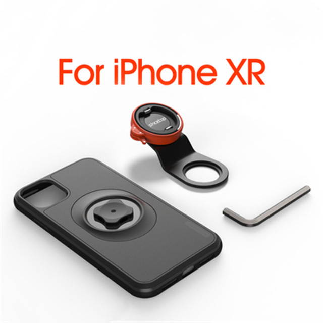 Motorcycle Phone holder For iPhone 11 Pro XsMax 8plus 7s 6 Mountain/Bike Moto Mount Cell Phone Bag Stand With Shockproof Case