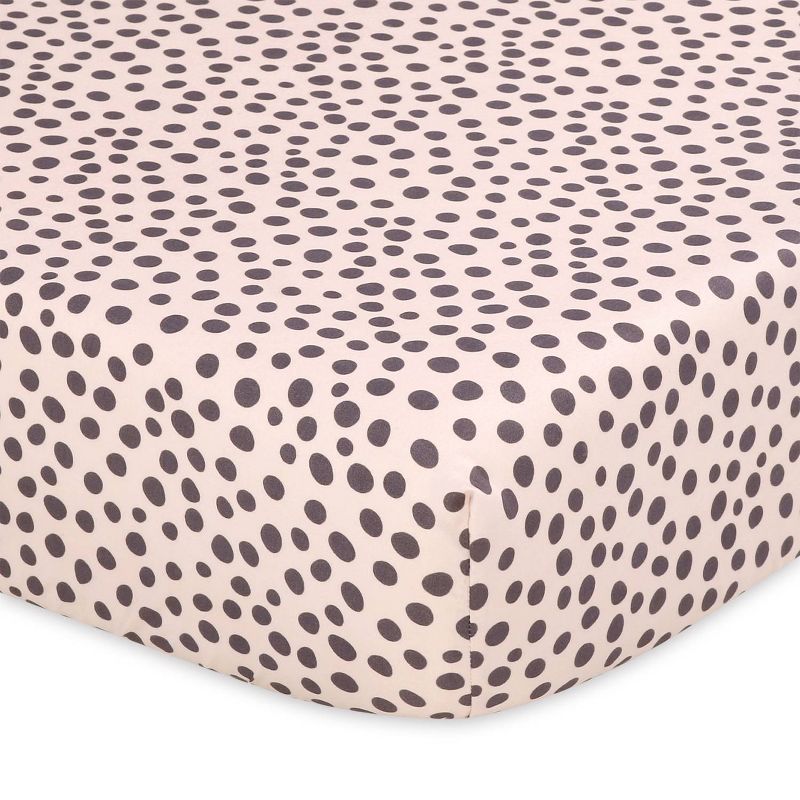 The Peanutshell Fitted Crib Sheets - Animal Print 2pk