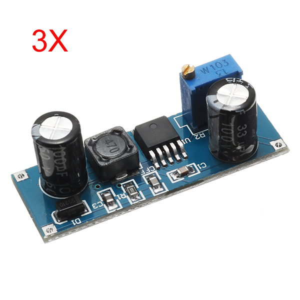 3Pcs XL7015 DC-DC Converter Step Down Module 5V-80V Wide Voltage Input Better Than 7005A