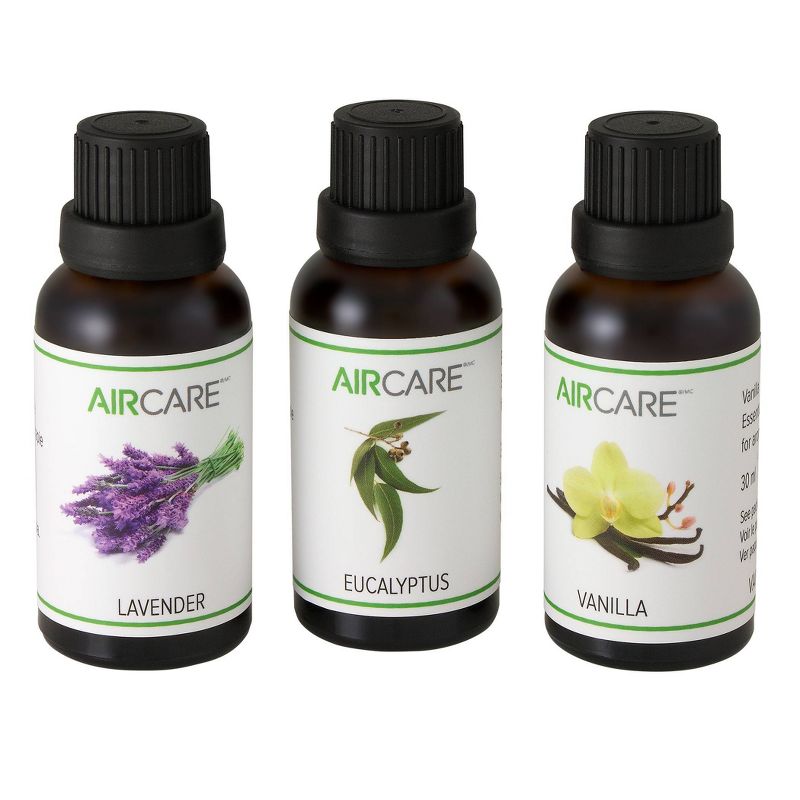 AIRCARE 3 bottles/10ml Variety Pack Essential Oil EOVEL103PK