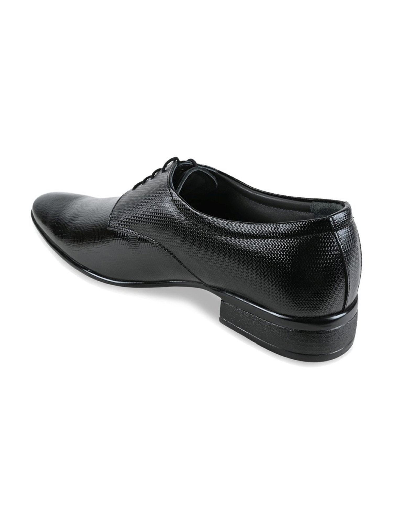 Regal Men's Black Derby Shoes