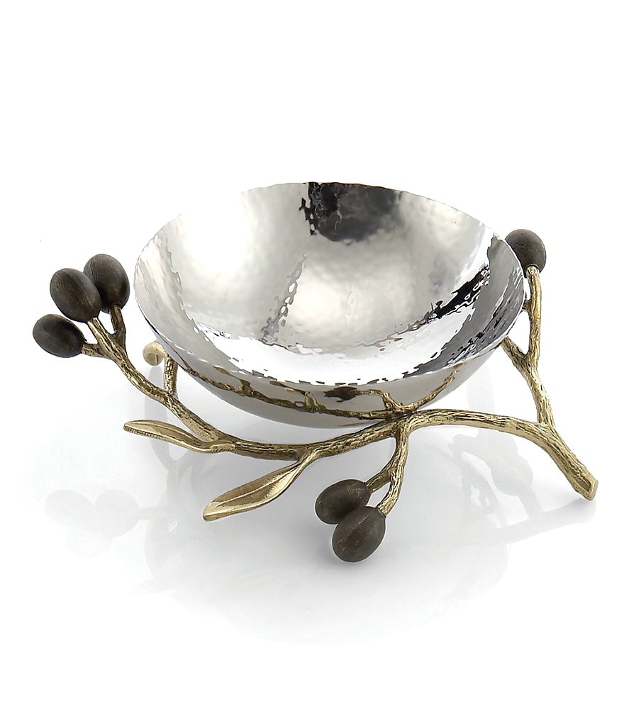 Michael Aram Olive Branch Nut Dish