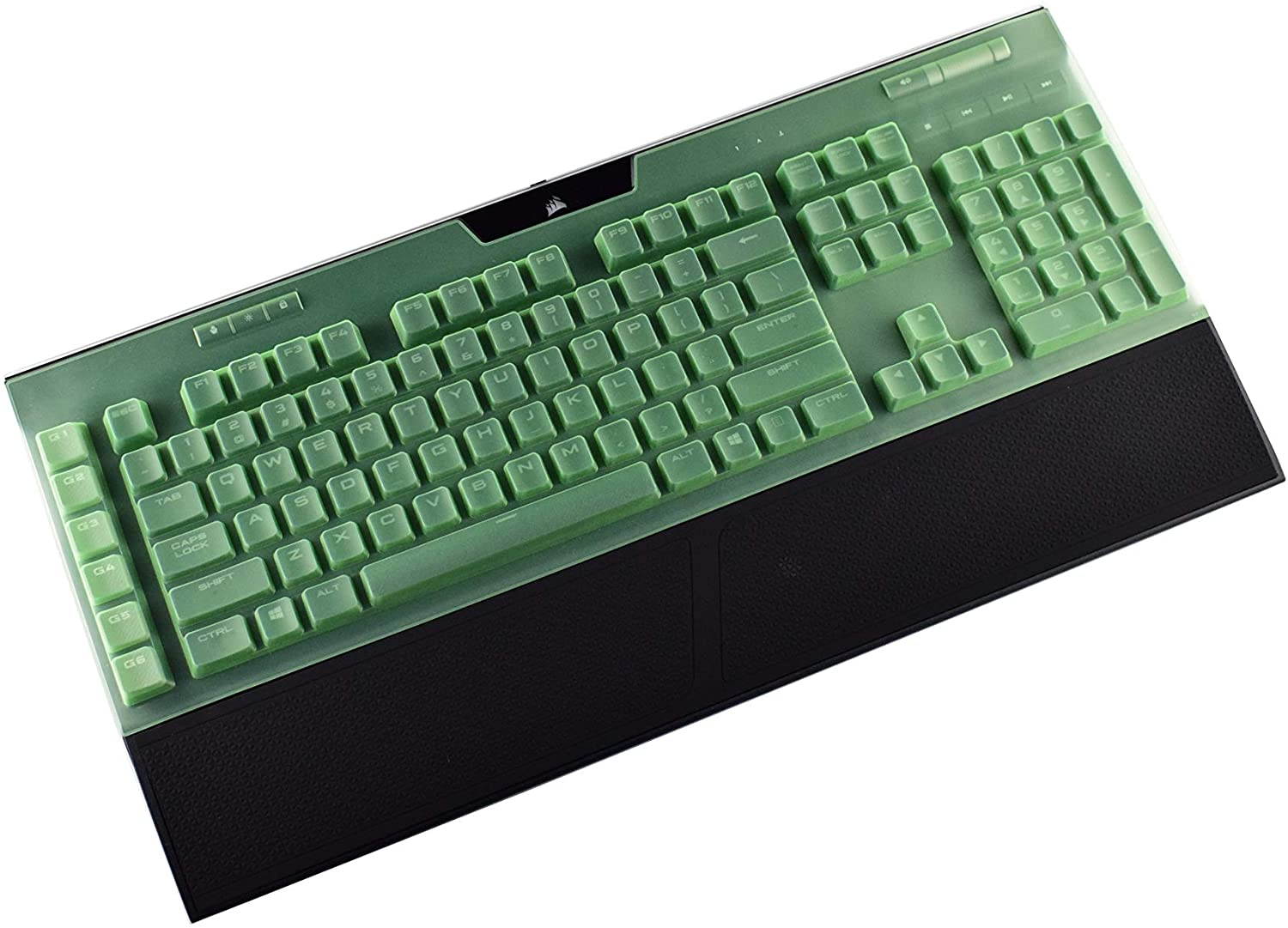 Keyboard Cover for Corsair K95 RGB Platinum Mechanical Gaming Keyboard - Green