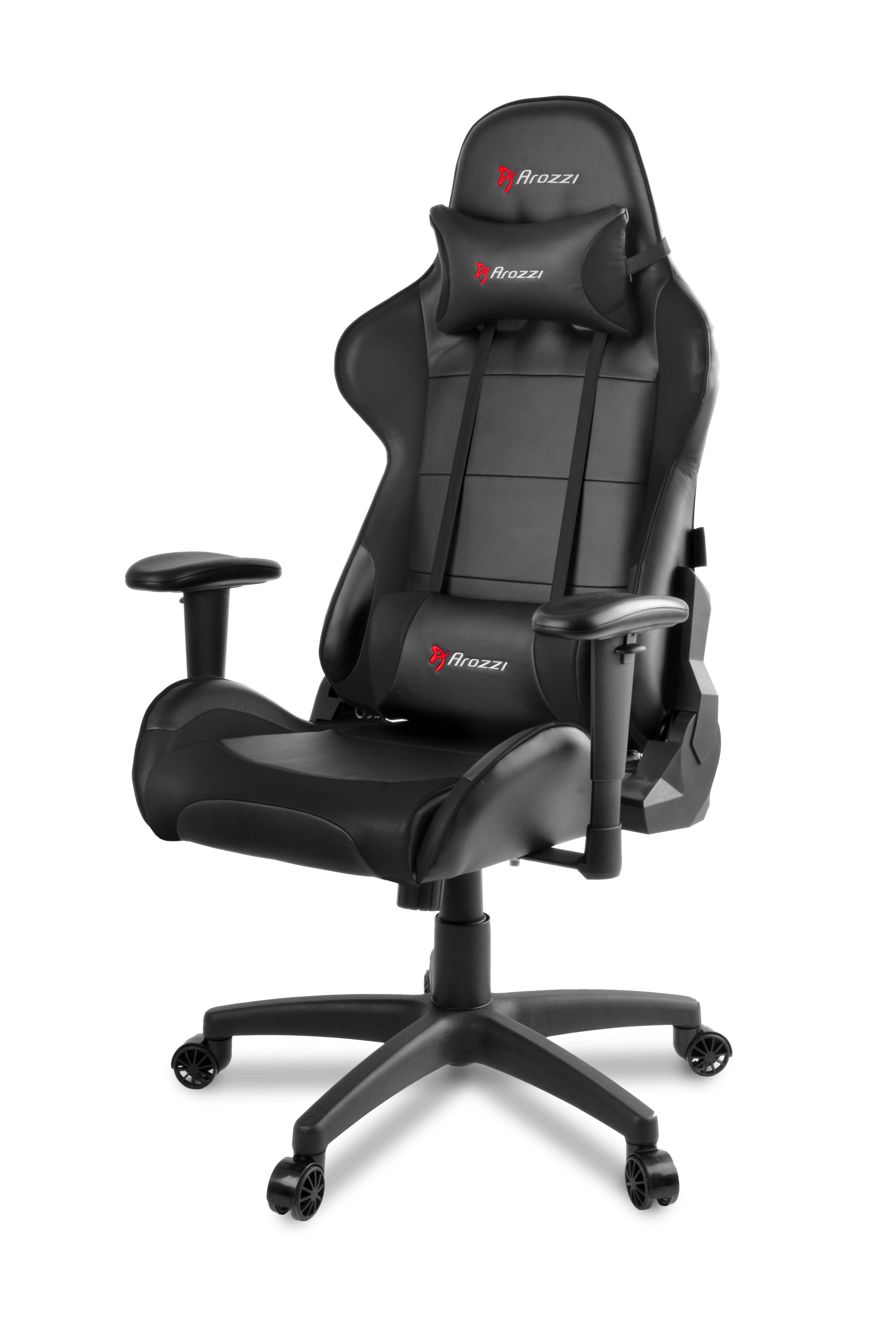 Arozzi VERONA-V2-WT Advanced Racing Style Gaming Chair with High Backrest White